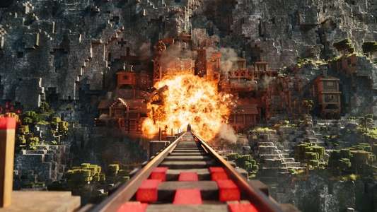 A Minecraft Movie - Backdrops