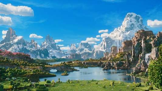 A Minecraft Movie - Backdrops