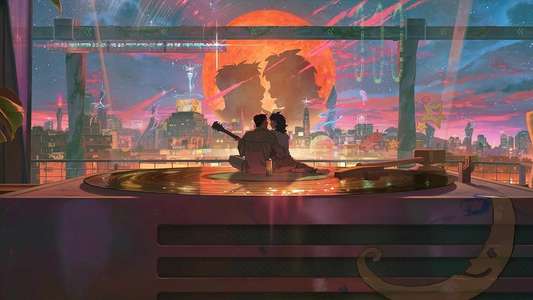 Lost in Starlight - Backdrops