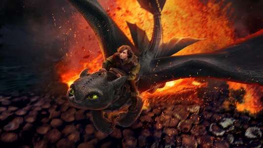 How to Train Your Dragon - Backdrops