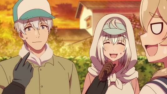 Grandpa and Grandma Turn Young Again - Backdrops