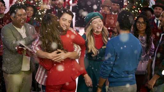 The Holiday Shift - Backdrops