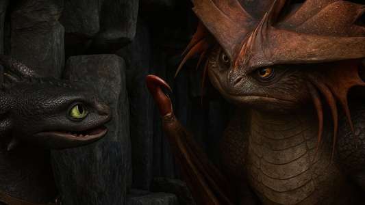 How to Train Your Dragon - Backdrops