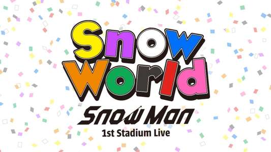 Snow Man 1st Stadium Live Snow World - Backdrops
