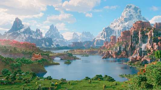 A Minecraft Movie - Backdrops