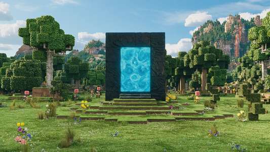 A Minecraft Movie - Backdrops