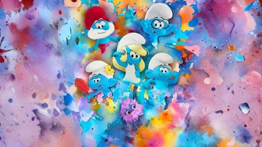 Smurfs - Backdrops