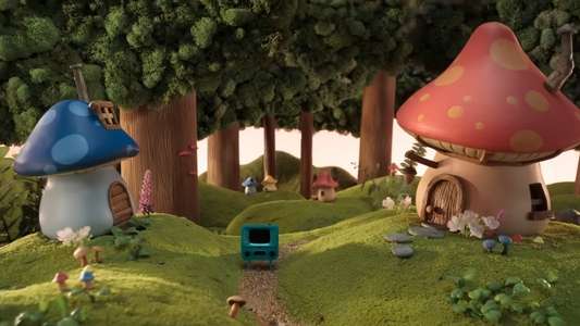 Smurfs - Backdrops