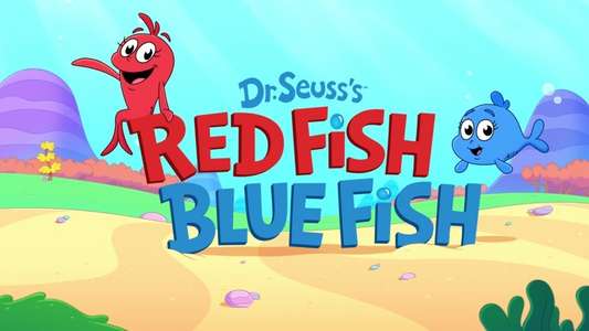 Dr. Seuss's Red Fish  Blue Fish - Backdrops