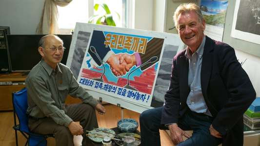 Michael Palin in North Korea - Backdrops
