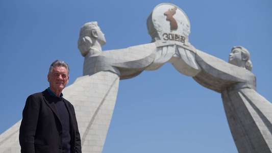 Michael Palin in North Korea - Backdrops