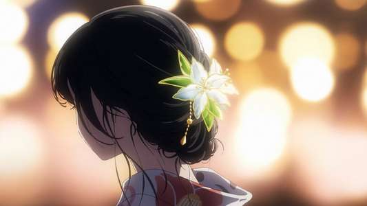 The Fragrant Flower Blooms with Dignity - Backdrops