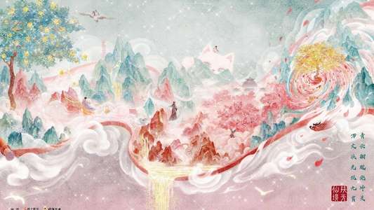 Love in the Clouds - Backdrops