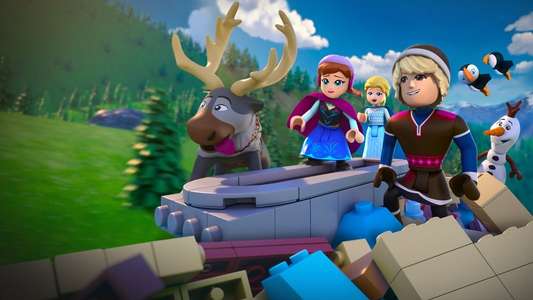 LEGO Frozen: Operation Puffins - Backdrops