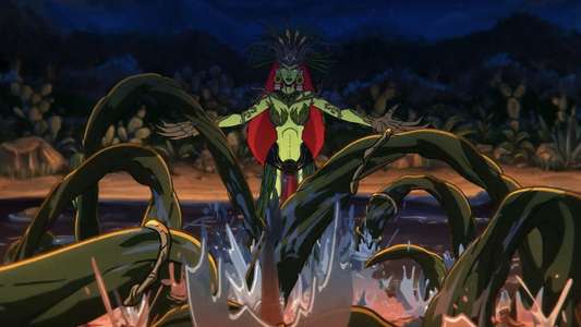 Aztec Batman: Clash of Empires - Backdrops