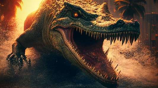 Attack of the Meth Gator - Backdrops