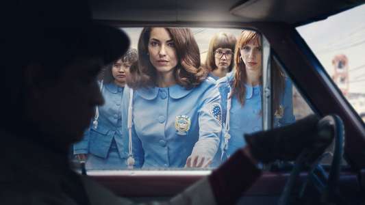 Women in Blue - Backdrops