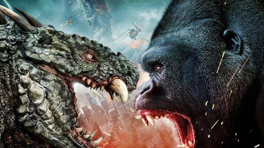 Ape vs. Monster - Backdrops