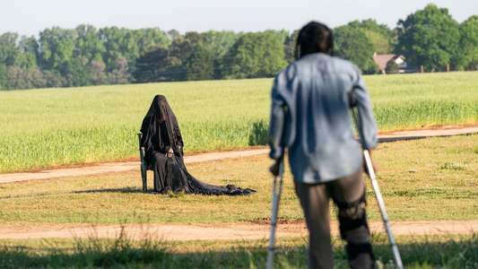 The Woman in the Yard - Backdrops