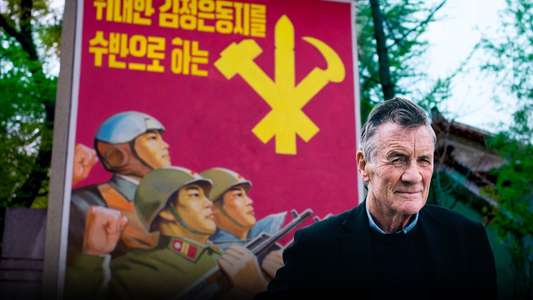 Michael Palin in North Korea - Backdrops