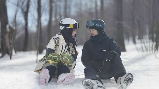 Ski into Love - Backdrops