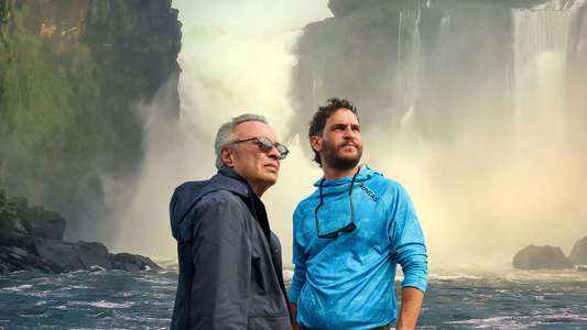 The Giant Falls - Backdrops