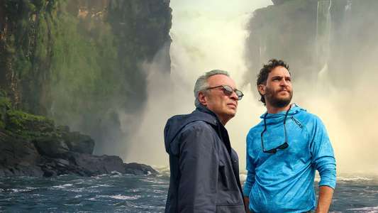 The Giant Falls - Backdrops