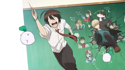 A Terrified Teacher at Ghoul School! - Backdrops