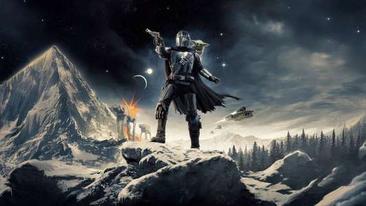 Star Wars: The Mandalorian and Grogu - Backdrops