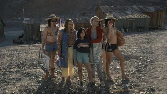 The Mysterious Gaze of the Flamingo - Backdrops