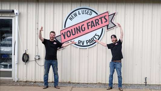 Young Farts Trailer Parts - Backdrops
