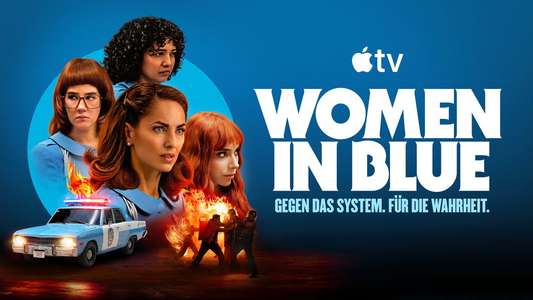 Women in Blue - Backdrops