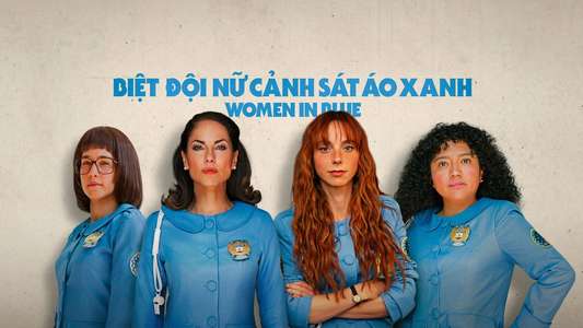 Women in Blue - Backdrops
