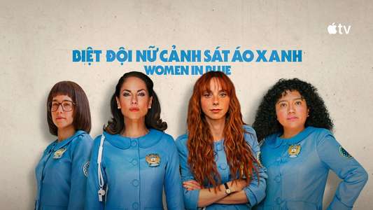 Women in Blue - Backdrops