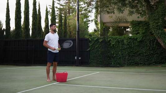 Novak Djokovic: The Wolf in Winter - Backdrops