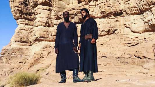 Desert Warrior - Backdrops