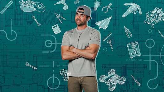 Mark Rober's CrunchLabs - Backdrops