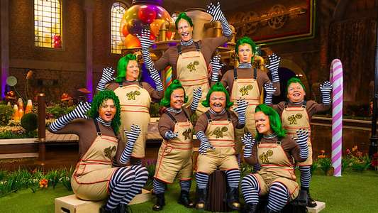 Wonka's The Golden Ticket - Backdrops