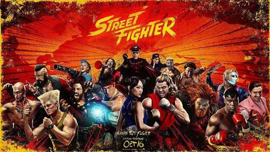 Street Fighter - Backdrops