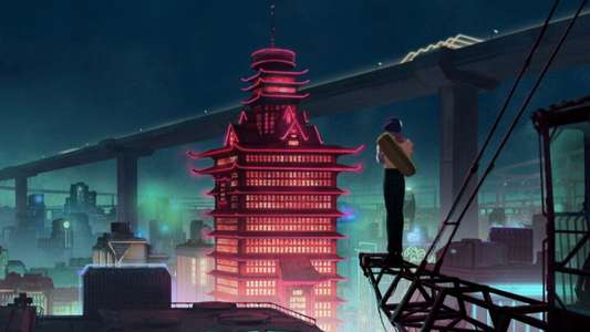 Captain Laserhawk: A Blood Dragon Remix - Backdrops