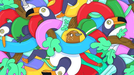 Tuca & Bertie - Backdrops