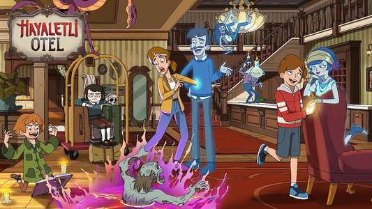 Haunted Hotel - Backdrops