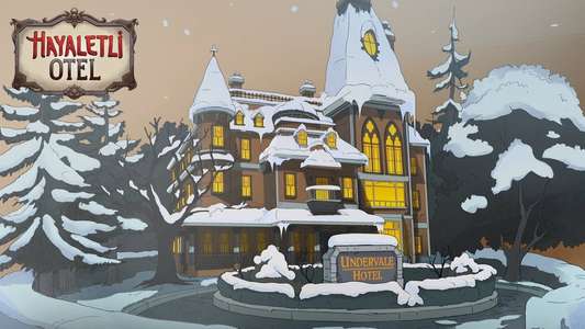 Haunted Hotel - Backdrops