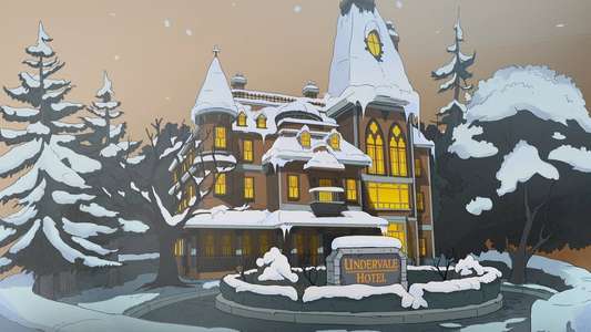 Haunted Hotel - Backdrops