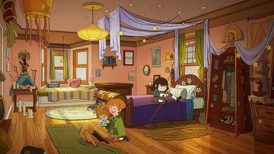 Haunted Hotel - Backdrops