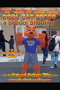 Cool Cat Stranger Danger Alert - Poster