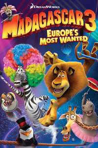 Madagascar 3: Europe's Most Wanted - Poster