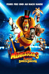 Madagascar 3: Europe's Most Wanted - Poster