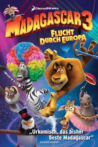 Madagascar 3: Europe's Most Wanted - Poster