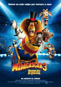 Madagascar 3: Europe's Most Wanted - Poster